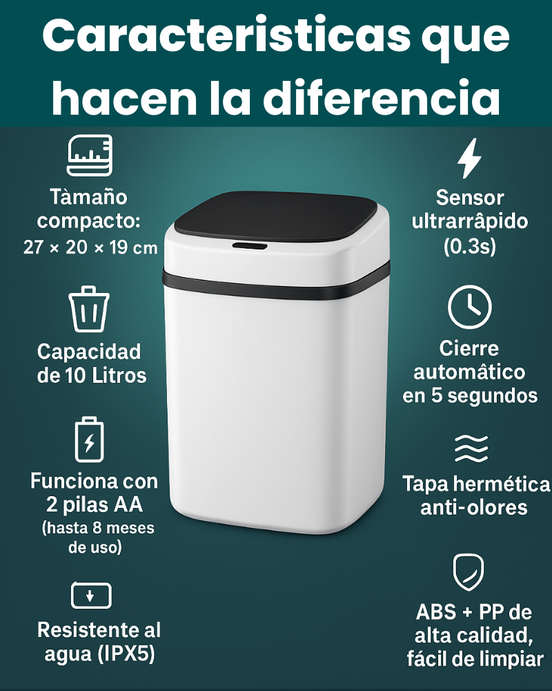 SENSOR TRASH BOX™| Basurero Inteligente Automático