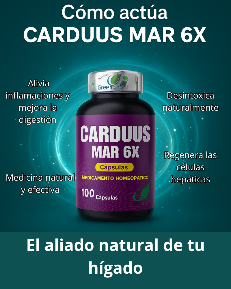 Carduus Mar Original 100caps-Regenerador Hepático