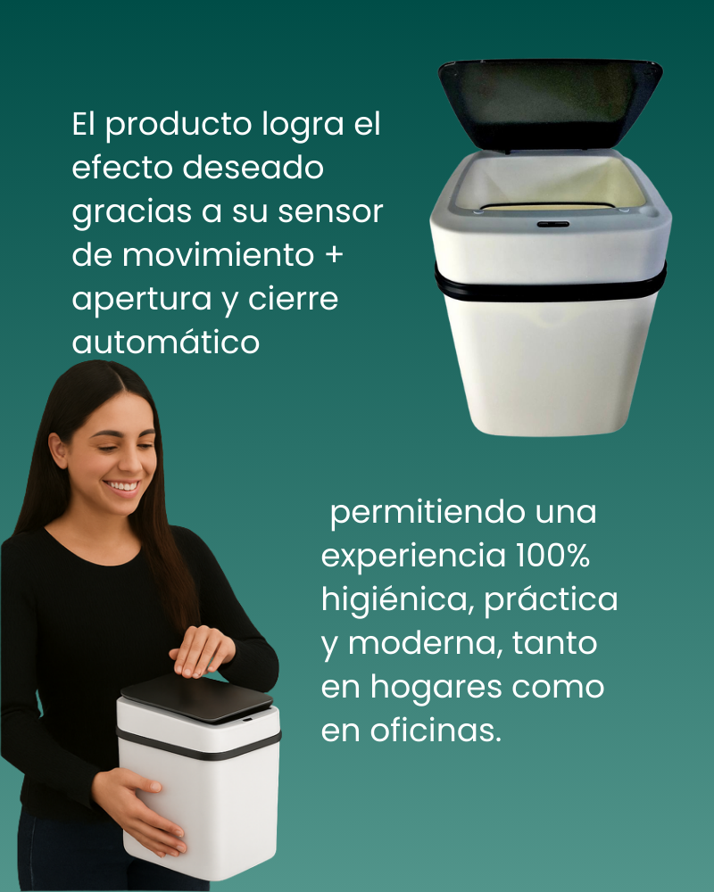 SENSOR TRASH BOX™| Basurero Inteligente Automático