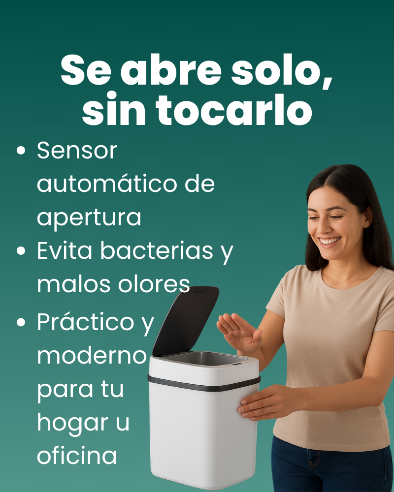 SENSOR TRASH BOX™| Basurero Inteligente Automático