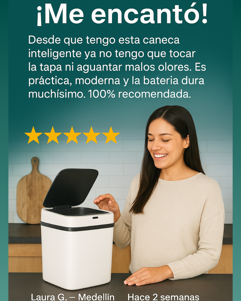 SENSOR TRASH BOX™| Basurero Inteligente Automático