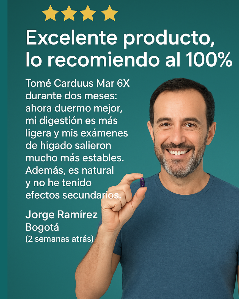Carduus Mar Original 100caps-Regenerador Hepático