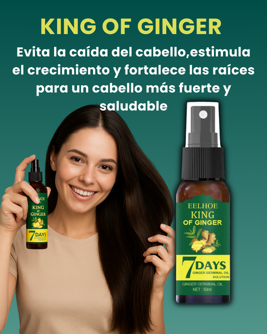 King of Ginger– Crece Cabello 7 Días