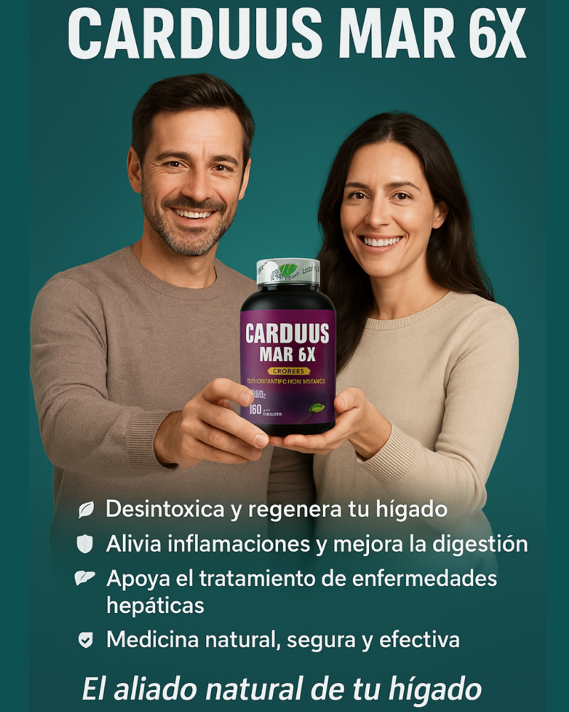 Carduus Mar Original 100caps-Regenerador Hepático