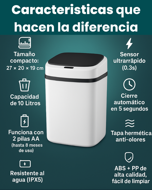 SENSOR TRASH BOX™| Basurero Inteligente Automático
