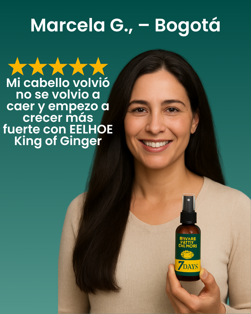King of Ginger– Crece Cabello 7 Días