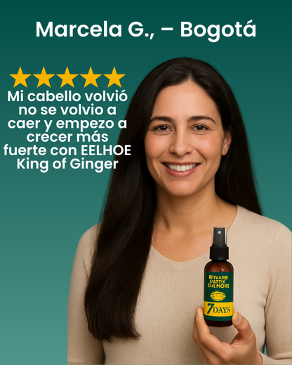 King of Ginger– Crece Cabello 7 Días